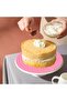 Round Silicone Baking Mat，Silicone Baking Mat Cake Mat，with Measurements，for Cake Turntable - 3