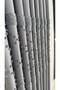 Linen Textured Pompom Gray Panel Background Curtain (Single Panel) - 5