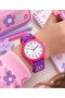 Sea, Pool Waterproof Anti-Allergic Silicone Strap Girls' Wristwatch - 3