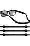 3Pcs Kids Adjustable Glasses Straps, No Tail Adjustable Eyewear Retainer Glasses Straps for Kids, Ne