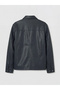 Southblue Black Regular Fit Men's Leather Look Jacket - 7
