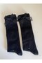 Girl's Long Black Socks - 3