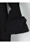 Ozmarka New Season Black Oversize Women's Thick Zippered Sweatshirt - 7