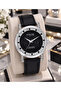 Women's Wristwatch with Leather Strap, Zircon Stones, Casual and Stylish Combination, Gift Boxed - 2