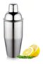 Stainless Steel Cocktail Shaker Set 550ml, Home Bar Drink Mixing Kit, Silver - 3