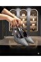 (Ayem) Women's Closed-Toe Heeled Shoes with Drop Stone Detail Platinum - 3