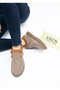 5518 Genuine Leather Suede Flat Heeled Women's Casual Shoes Real Leather Suede Mink - 4