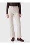 Lcw Jeans Ecru Crop Flare Women's Jean Pants - 2