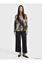 Vizyon New Season Green Patterned Women's Shirt - 2