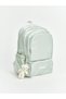Lcw Accessories Girls' School Backpack with Green Accessories 30X43X16 cm - 2