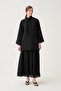 Collar detailed lined tensel tunic