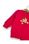 Baby Girl Winter 3 Thread Threaded Daisy and Horse Embroidered 6-9-12-18-24 Months 2-Piece Top and Bottom Set - 3