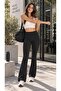 Women's Comfort High Waist Flared Leggings - 2