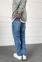 Stone Washed Blue Jean Regular Fit - 2