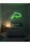 Yunus Figürlü LED Neon Duvar Tablosu | Yeşil Aydınlatmalı Modern Dekor | Çocuk Odası - 3