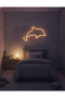 Yunus Figürlü LED Neon Duvar Tablosu | Amber Aydınlatmalı Modern Dekor | Çocuk Odası - 3