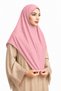Linda One Piece Hijab for Women –Printed Mesh Fabric Islamic Hijab, Modest Muslim Headscarf, Size M - 2