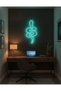 Yılan Figürlü LED Neon Duvar Tablosu | Yeşil Aydınlatmalı Modern Dekor | Salon Dekoru - 4