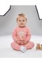 Baby Girl Winter 3-Yarn Embroidered Heart and Duck Embroidery Set, 6-9-12-18-24 Months, 2-Piece Top and Bottom Set