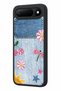 Spark 50 5g Compatible Denim Patterned Camera Protected Shockproof Case - 3