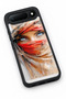 Spark 50 5g Compatible Red Patterned Camera Protected Shockproof Case - 4