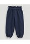 Sugar Pink - Indigo Blue Girls' 3D Printed Set with Details 100% Cotton (2-10 Years) - 5