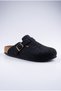 Comfort Anatomical Comfortable Eva Sole Sabo Unisex Men's Women's Boston Style Daily Outdoor and Home Felt Slippers Beige - 4
