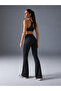 Women's Black High Waist Lycra Spanish Leggings - 4