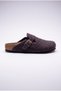 Comfort Anatomical Comfortable Eva Sole Sabo Unisex Men's Women's Boston Style Daily Outdoor and Home Felt Slippers Beige - 5