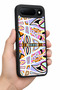 Spark 50 5g Compatible Psychedelic Pattern Shockproof Case with Camera Protection - 5