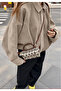 Bomber Oversize Suede Leather Jacket - 2