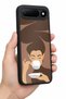 Spark 50 5g Compatible Coffeewoman Patterned Camera Protected Shockproof Case - 5