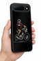 Spark 50 5g Compatible Classic Motorcyclist Patterned Camera Protected Shockproof Case - 5