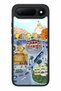 Spark 50 5g Compatible Ankara Castle Patterned Shockproof Case with Camera Protection