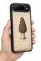 Spark 50 5g Compatible Morel Patterned Camera Protected Shockproof Case - 5