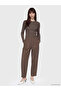 Lcw Everyday Brown Crew Neck Women's Bodysuit - 2