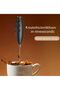 2-in-1 Electric Milk Frother | Handheld Foam Maker & Drink Mixer for Coffee, Latte, Matcha & Hot Chocolate | Includes 2 Stainless Steel Whisks - 5