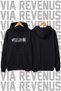 Jujutsu Kaisen Printed Unisex Wide Fit Hoodie Sweatshirt - 3-Thread Fleece Hood Lining with Drawstring Detail