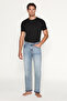 Stowe men's flare leg jeans ice blue pants - 3