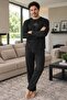 Men's pajama set 100% cotton - 6