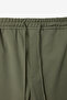 Vicks Men's Elastic Waist and Lace-Up Woven Comfortable Cut Light Khaki Trousers - 2