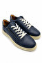 Navy Blue 100% Genuine Leather Zippered Orthopedic Shoes |   Comfortable Men's Shoe Model Suitable for Daily Use with Poly Sole, Full Mold, Smart Lacing, and Orthopedic Gel Insole Stylish and Comfortable Design - 2