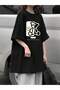 Unisex Stylish Comfortable Oversize Cotton Crew Neck T-Shirt with Special Design Code 33702