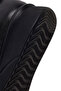 Women's Black Thick Soled Leather Comfort Shoes Af460016Dv - 8