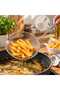 Stainless Steel 3-Piece Frying Colander Set - Small, Medium, Large Size Potato and Oil Strainer - 3