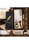 Feathered Dip Pen Set with 5 Different Nibs and Ink, Special Box with Desktop Pen Holder