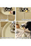 Round Coffee Table, Modern Bedside Table, Sofa Side Table End Table for Living Room, Bedroom, Office - 3
