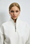 Portman Women's Knitted Sweatshirt Off-White - 5