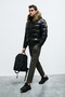 112120271 Jeam Goose down Men's Coat Black - 6