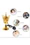 Electric Incense Burner Golden Decorative Aromatherapy Burner for Home Office Bedroom Spa Meditation - 2